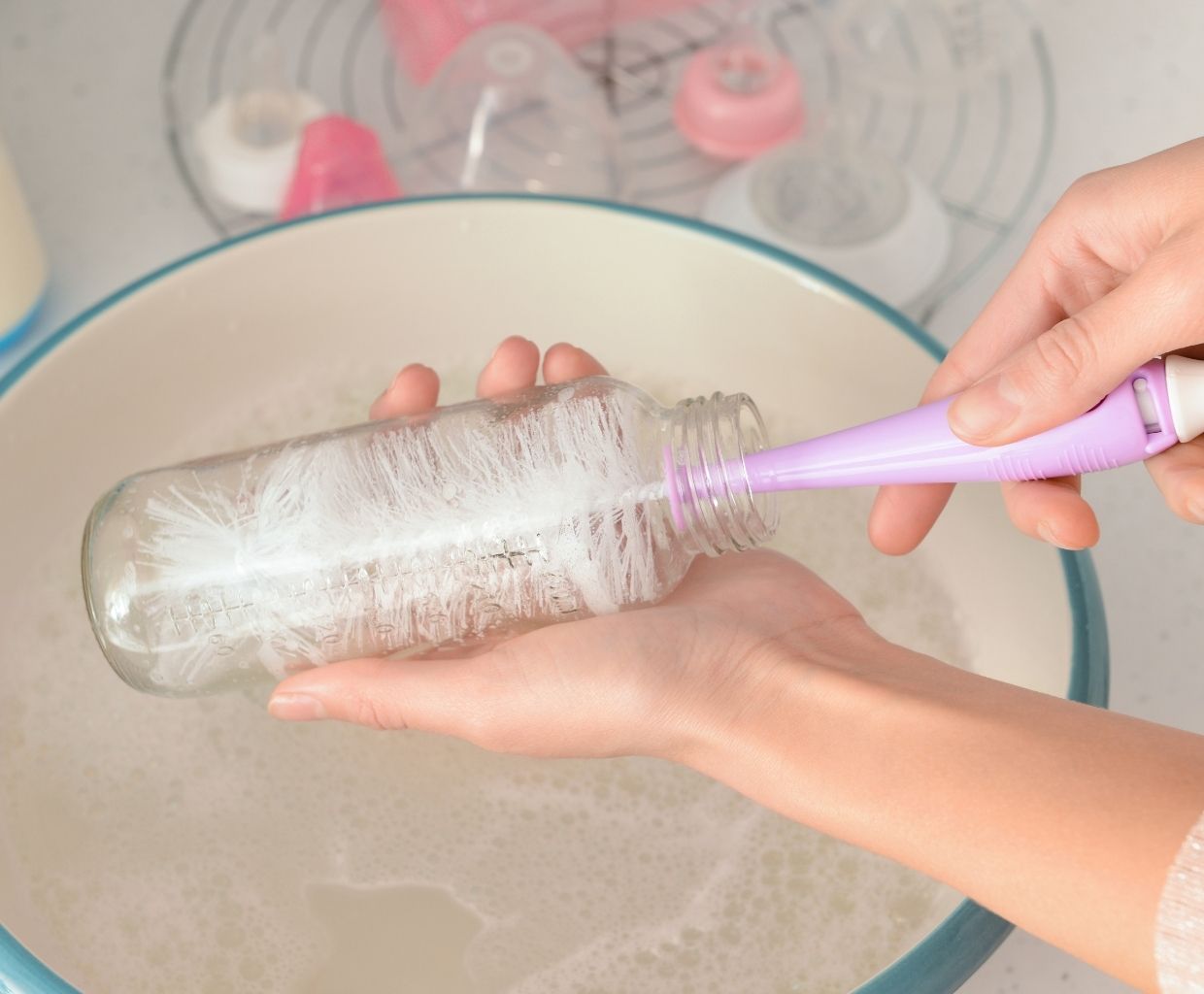 How to Clean Cloudy Bottles Crystal Clear Baby Bottles